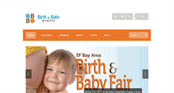 Desktop Screenshot of birthandbabyfair.com