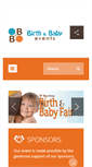 Mobile Screenshot of birthandbabyfair.com